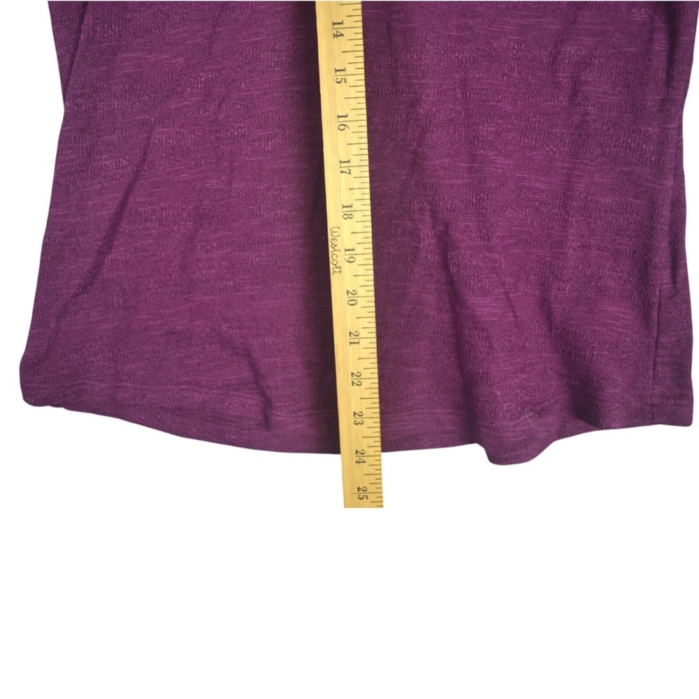 North River Women Purple Pullover T Shirt Top Sz M Long sleeves - Picture 9 of 10
